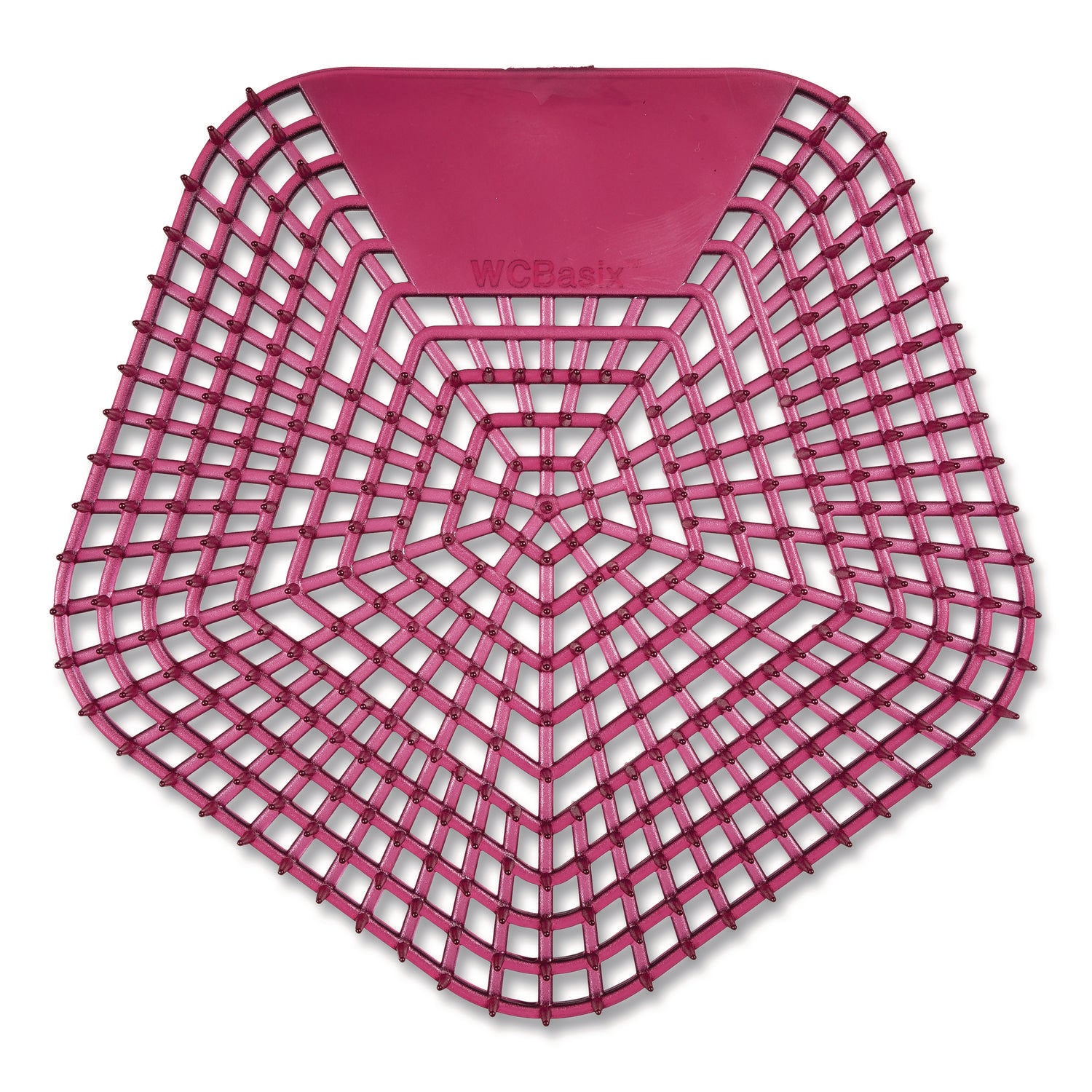 Anti-Splash Urinal Screen, Apple Cinnamon Scent, Red, 0.11 oz, 10/Box