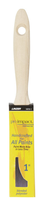 LINZER - Linzer Pro Impact 1 in. Flat Paint Brush