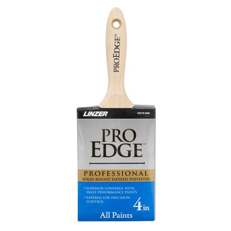 LINZER - Linzer Pro Edge 4 in. Flat Paint Brush