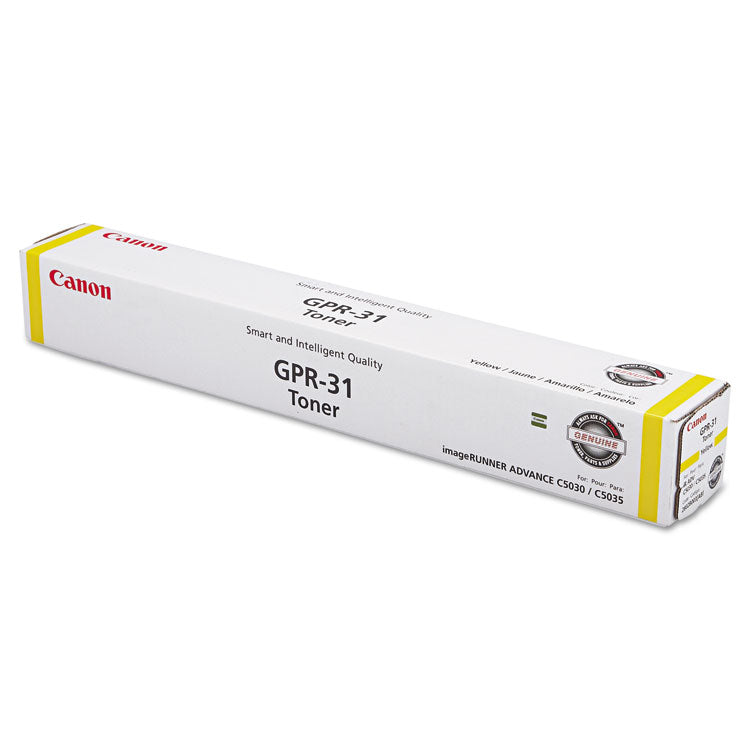 Canon - 2802B003AA (GPR-31) Toner, 27,000 Page-Yield, Yellow