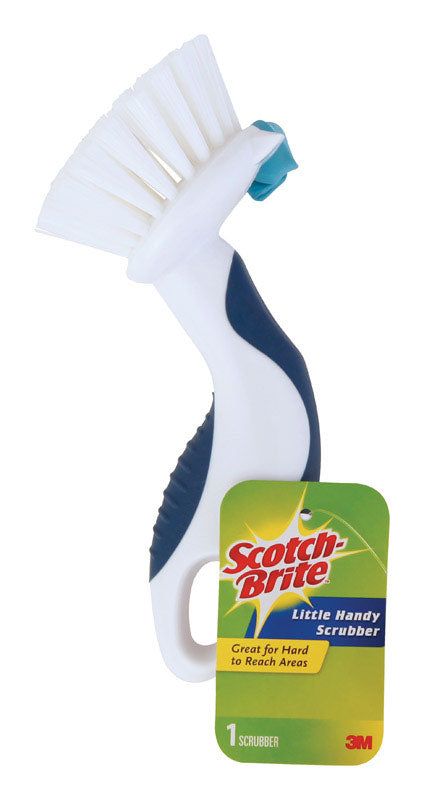 SCOTCH-BRITE - Scotch-Brite Hard Bristle 4 in. Plastic Handle Scrubber - Case of 6