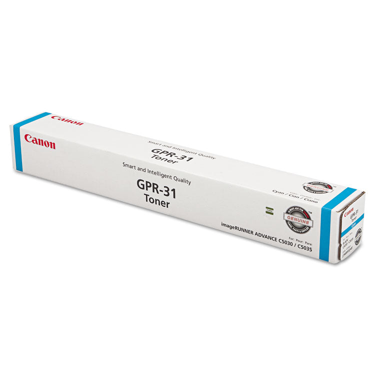 Canon - 2794B003AA (GPR-31) Toner, 27,000 Page-Yield, Cyan