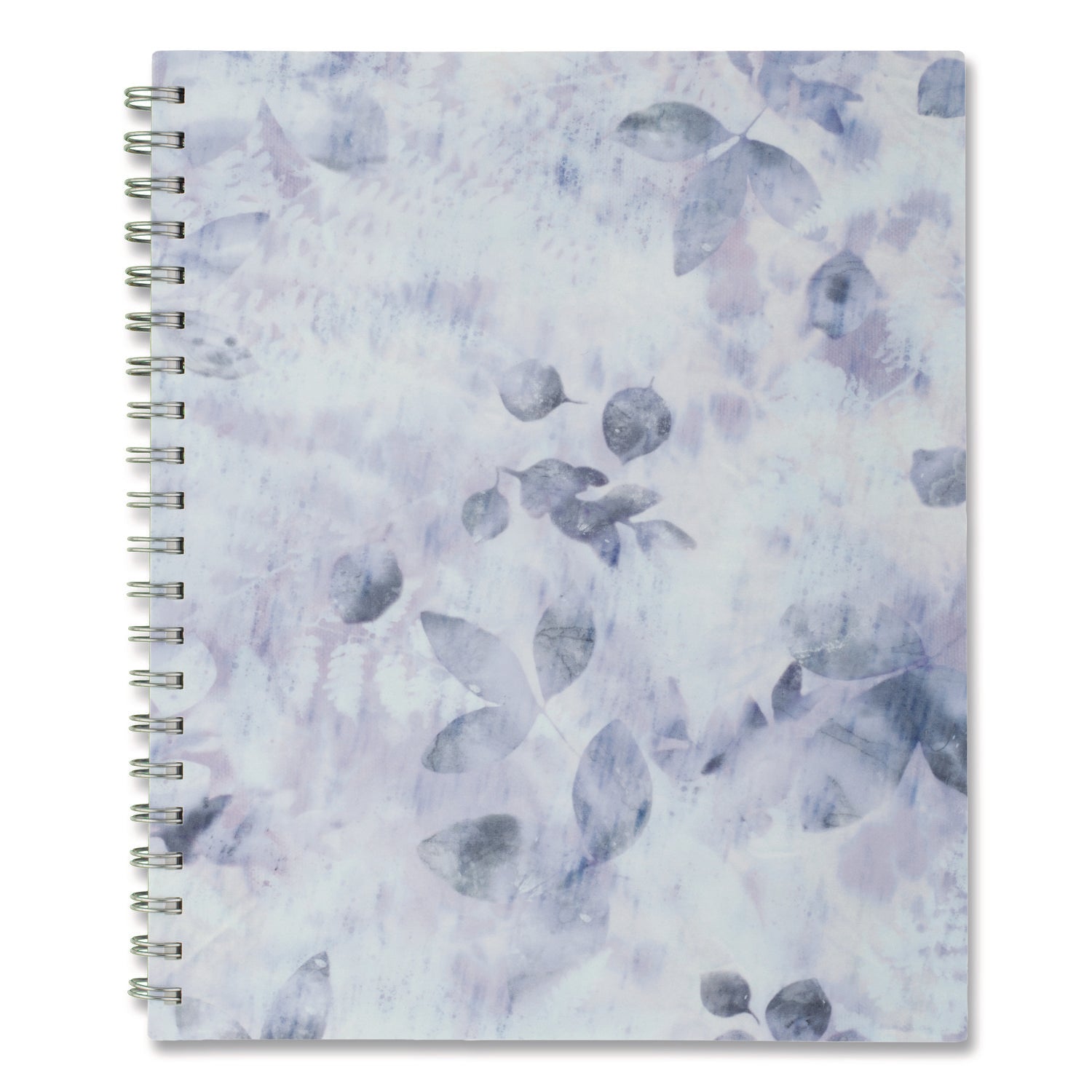 Dewdrop Academic Weekly Monthly Planner, Watercolor Floral, Blue/Gray/Purple Cover, 12-Month (July to June): 2025 to 2026