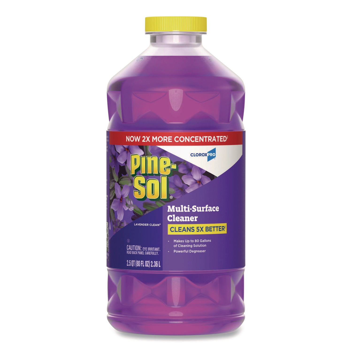 CloroxPro Multi-Surface Cleaner Concentrated, Lavender Clean Scent, 80 oz Bottle