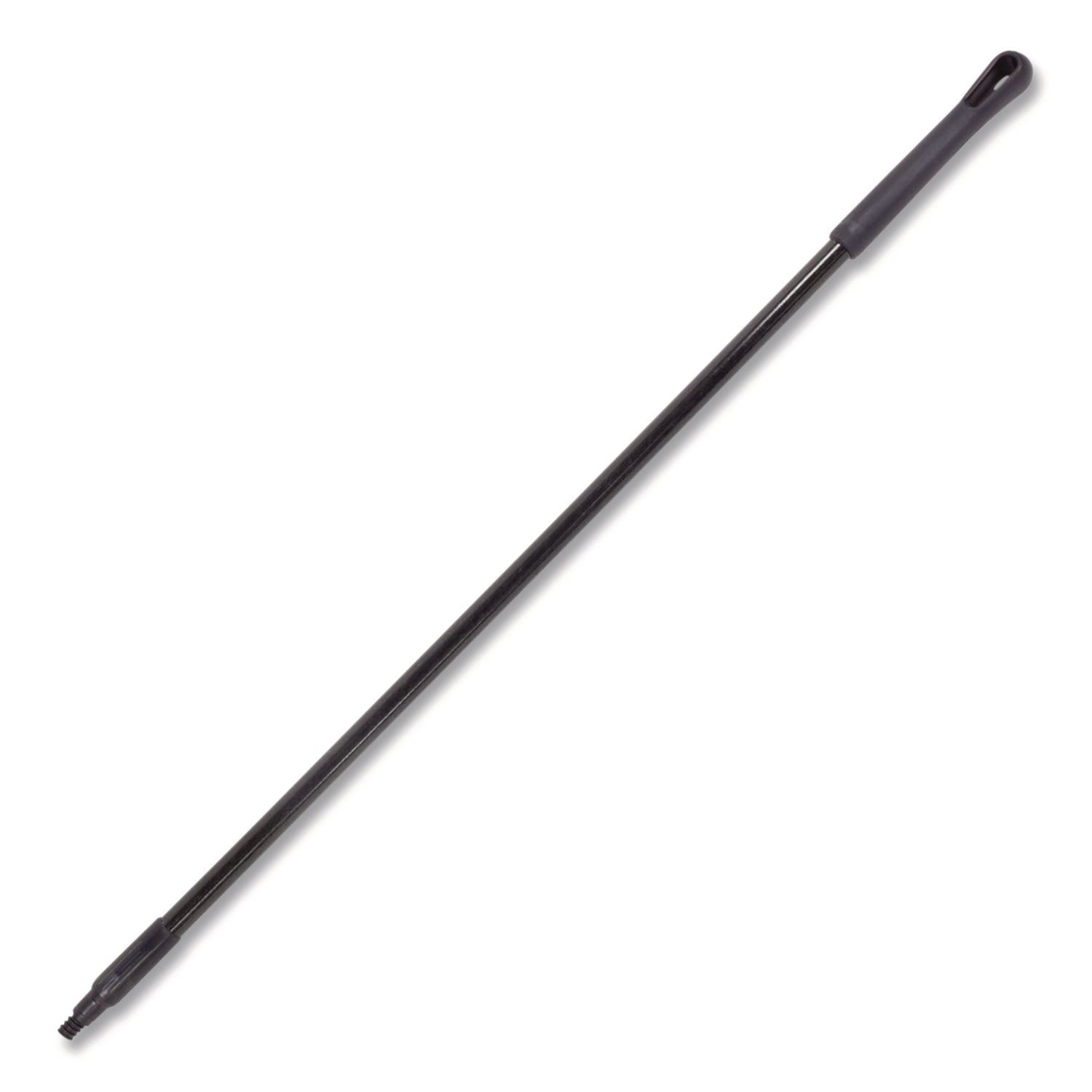 Color Coded Fiberglass Handle, 1" dia x 48", Black