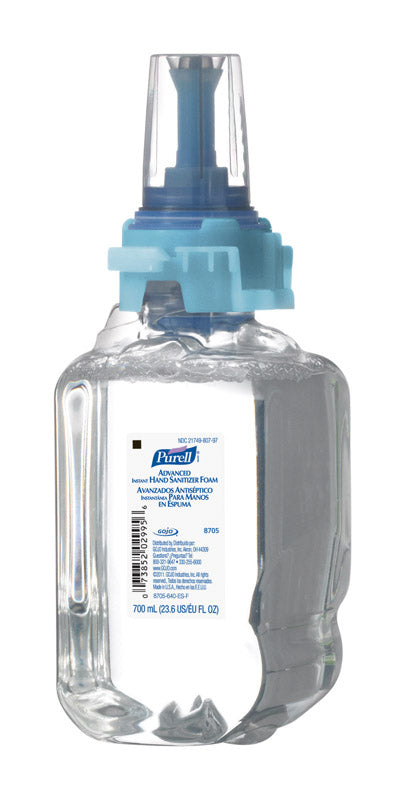 PURELL - Purell Refreshing Scent Antibacterial Advanced Hand Sanitizer Refill 23.6 oz - Case of 4