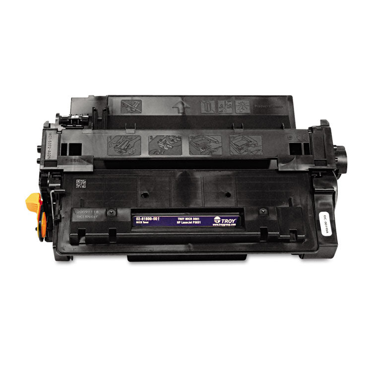 TROY - 0281600001 55A MICR Toner Secure, Alternative for HP CE255A, Black