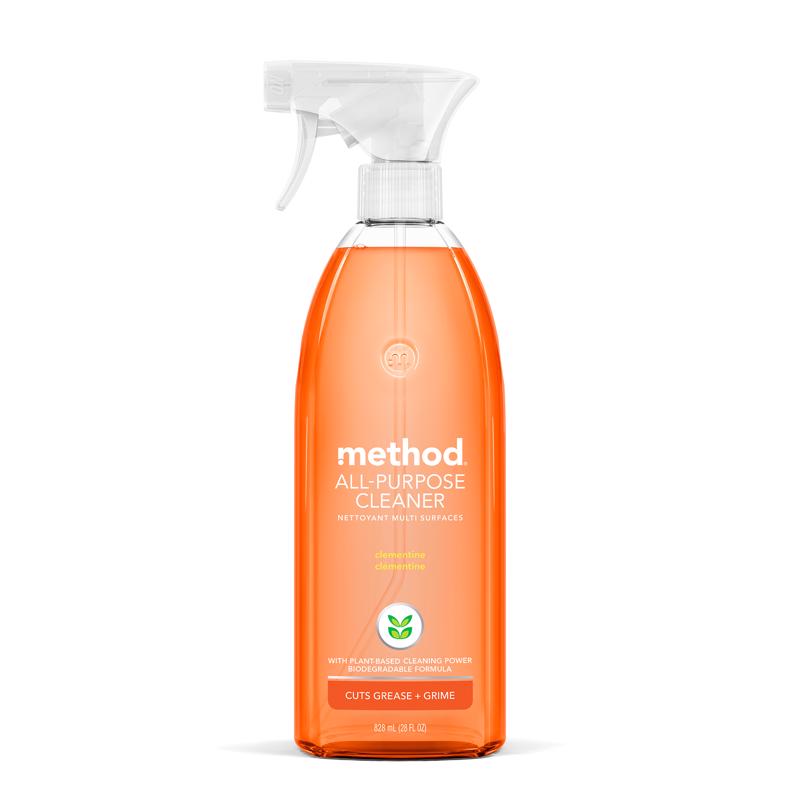 METHOD - Method Clementine Scent All Purpose Cleaner Liquid 28 oz - Case of 8