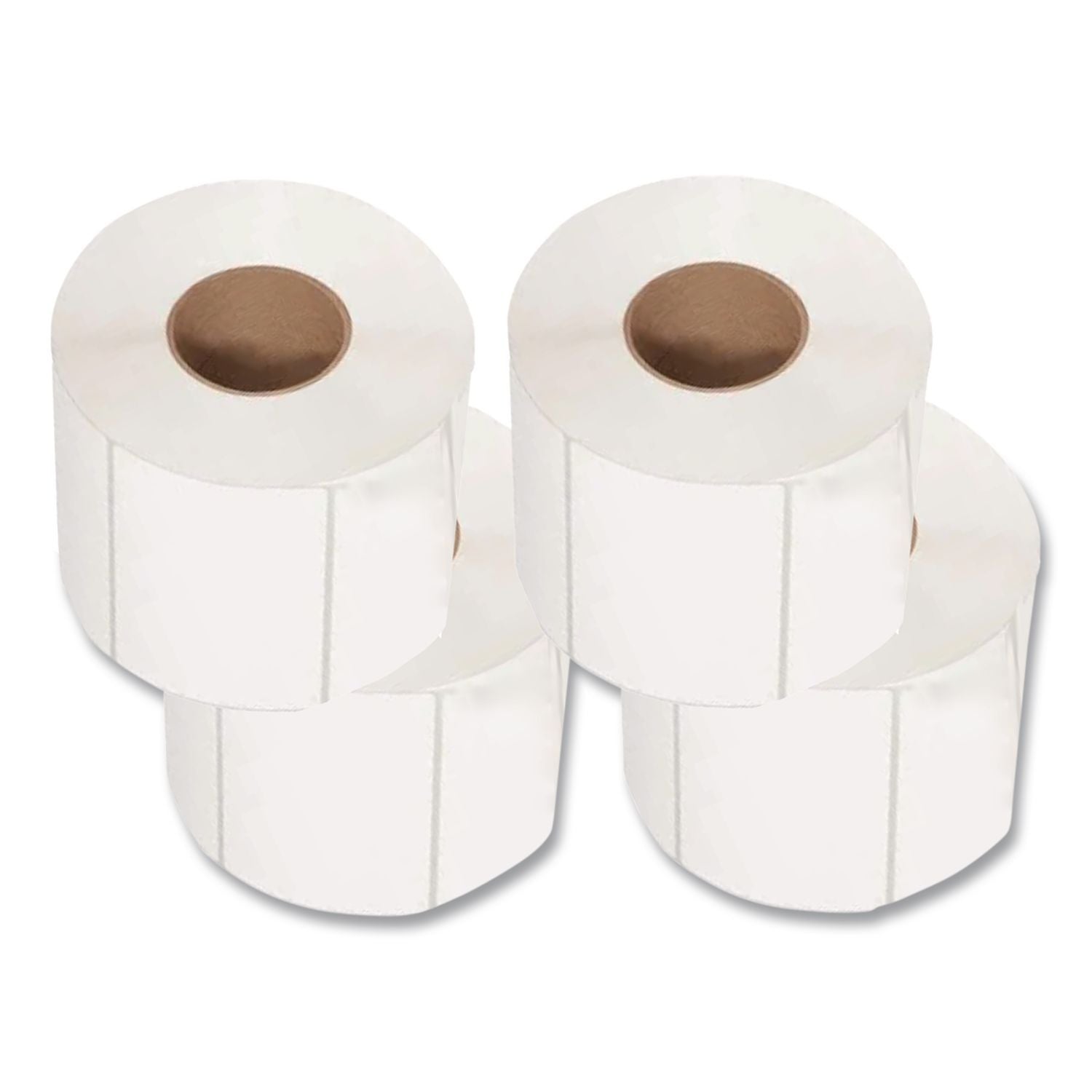 Thermal Transfer Labels, 4 X 6, White, 1,000/roll, 4 Rolls/carton