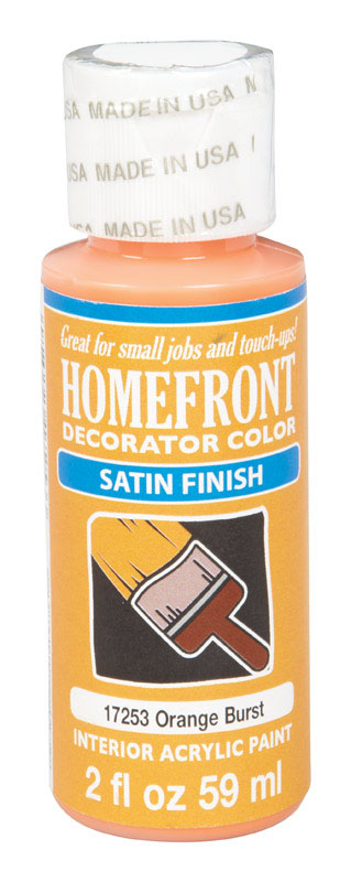 HOMEFRONT - Homefront Satin Orange Burst Hobby Paint 2 oz - Case of 3