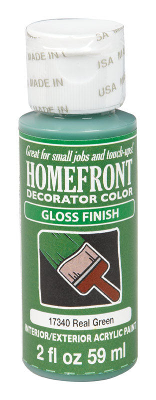 HOMEFRONT - Homefront Gloss Real Green Hobby Paint 2 oz - Case of 3