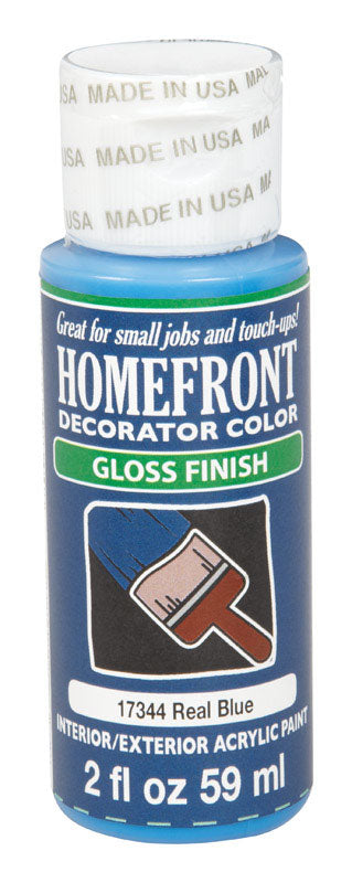 HOMEFRONT - Homefront Gloss Real Blue Hobby Paint 2 oz - Case of 3