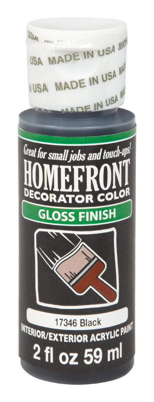HOMEFRONT - Homefront Gloss Black Hobby Paint 2 oz - Case of 3