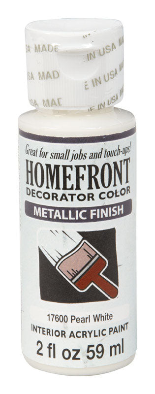HOMEFRONT - Homefront Metallic Pearl White Hobby Paint 2 oz - Case of 3