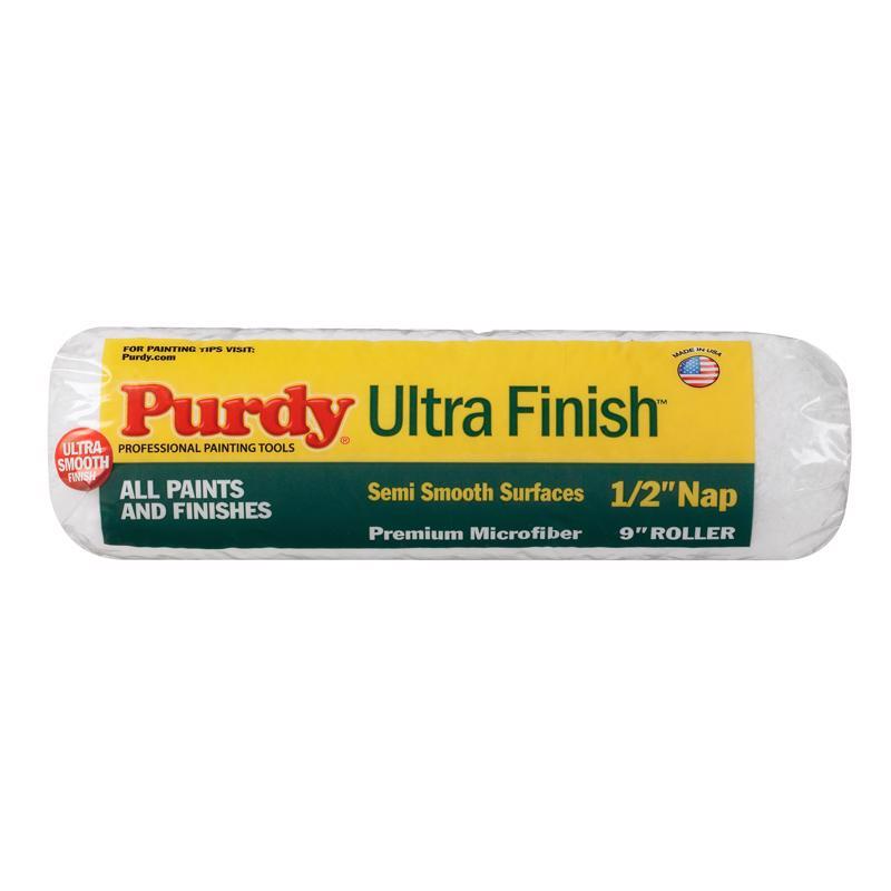 PURDY - Purdy Ultra Finish Microfiber 9 in. W X 1/2 in. Regular Paint Roller Cover 1 pk