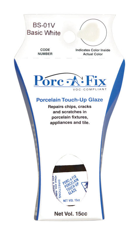 PORC-A-FIX - Porc-A-Fix Porcelain Basic White Touch-Up Glaze 15 cc