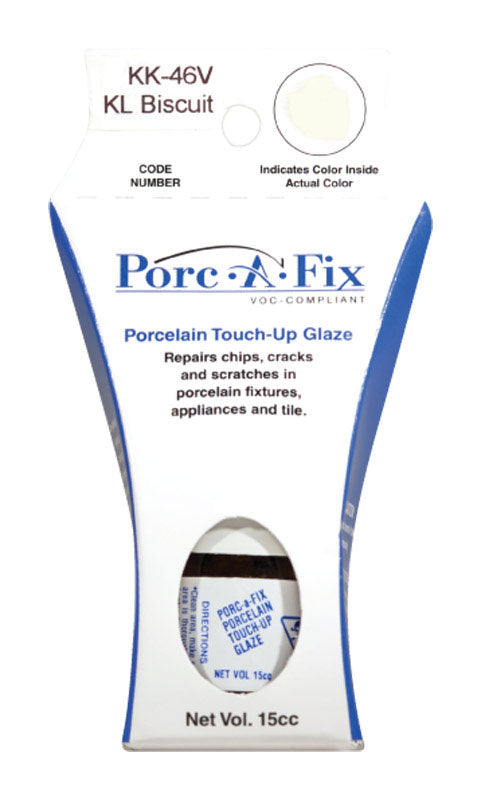 PORC-A-FIX - Porc-A-Fix Porcelain Kohler Biscuit Touch-Up Glaze 15 cc