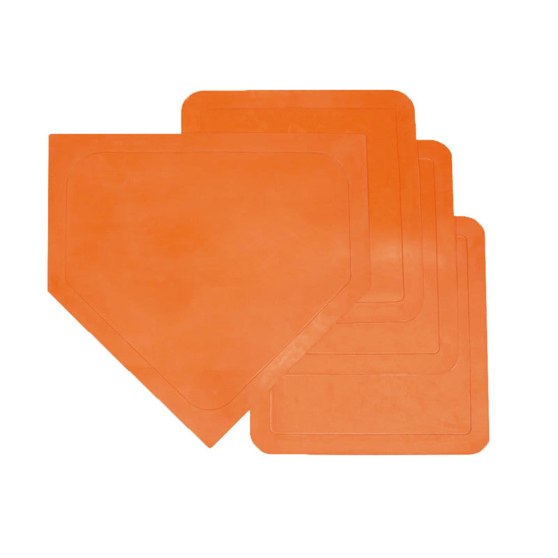 CHAMPION SPORTS - Throwdown Gym Base Set, Orange, Set of 4