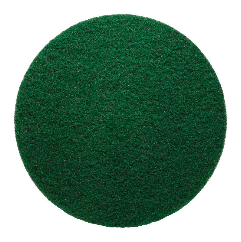 GATOR - Gator 17 in. D Non-Woven Natural/Polyester Fiber Floor Pad Disc Green - Case of 5