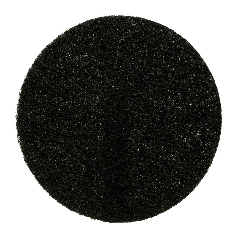GATOR - Gator 17 in. D Non-Woven Natural/Polyester Fiber Floor Pad Disc Black - Case of 5