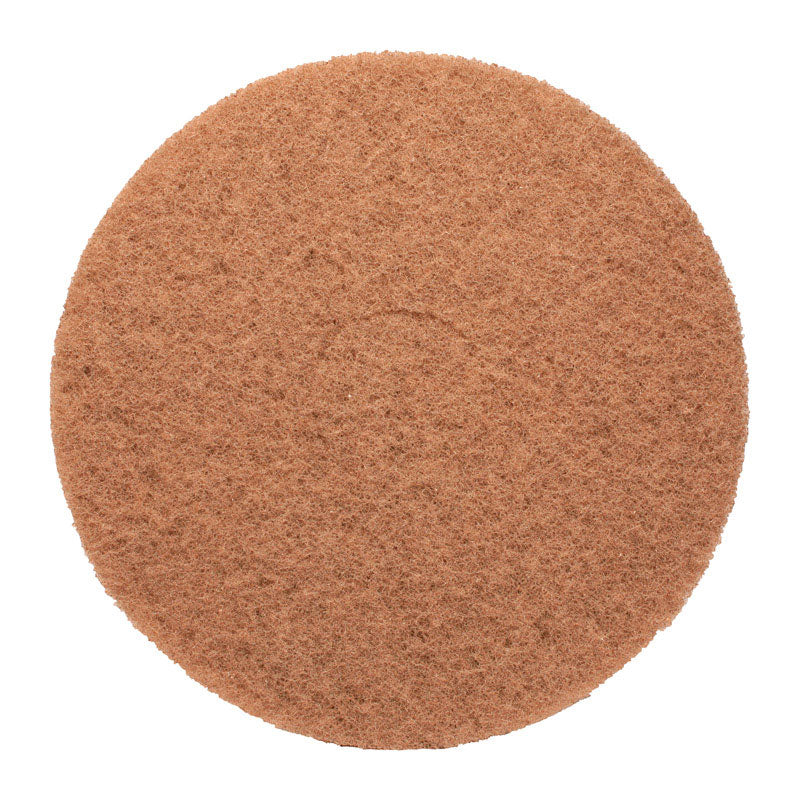 GATOR - Gator 17 in. D Non-Woven Natural/Polyester Fiber Floor Pad Disc Tan - Case of 5