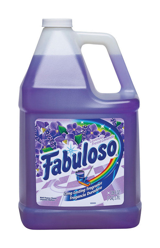 FABULOSO - Fabuloso Lavender Scent Multi-Purpose Cleaner Liquid 128 oz - Case of 4