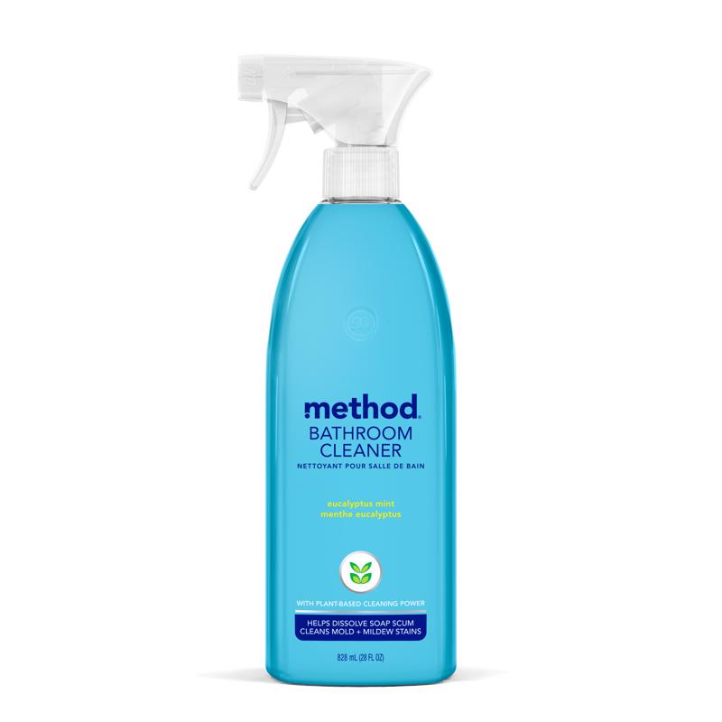 METHOD - Method Eucalyptus Mint Scent Bathroom Tub and Tile Cleaner 28 oz Liquid - Case of 8