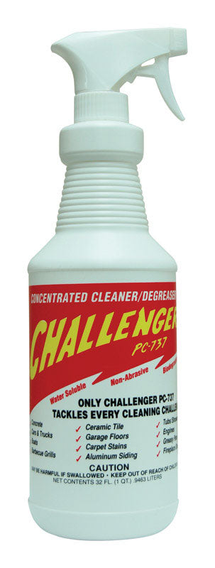 CHALLENGER - Challenger Mild Scent Cleaner and Degreaser 32 oz Liquid - Case of 12