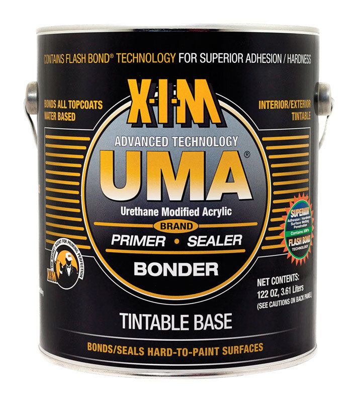 RUST-OLEUM - X-I-M UMA White Water-Based Acrylic Primer/Sealer/Bonder 1 gal - Case of 2