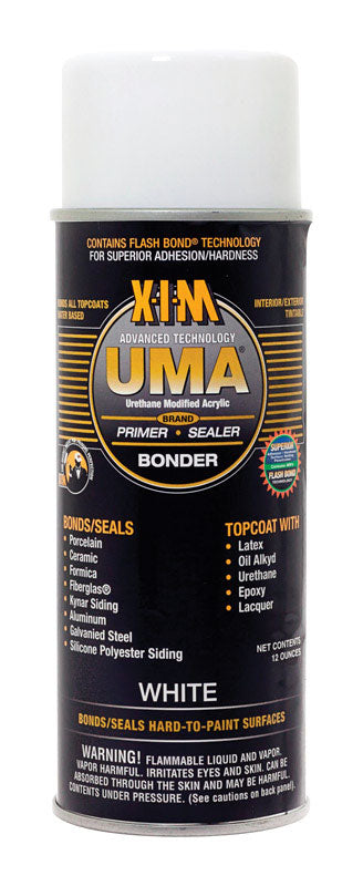 X-I-M - X-I-M UMA White Water-Based Alkyd Primer/Sealer/Bonder 12 oz - Case of 6
