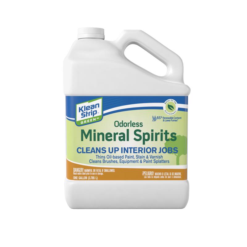 KLEAN-STRIP GREEN - Klean Strip Green Mineral Spirits Oil-Based Thinner 1 gal - Case of 4