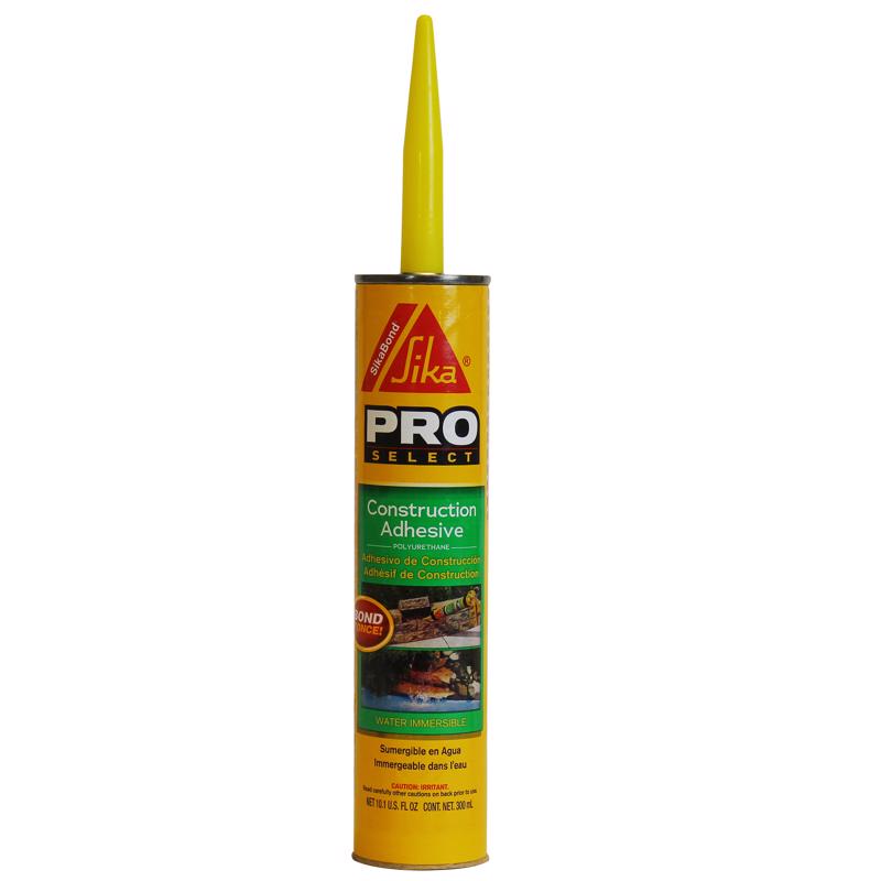 SIKABOND - Sika Pro Select Polyurethane Construction Adhesive 10.1 oz - Case of 12