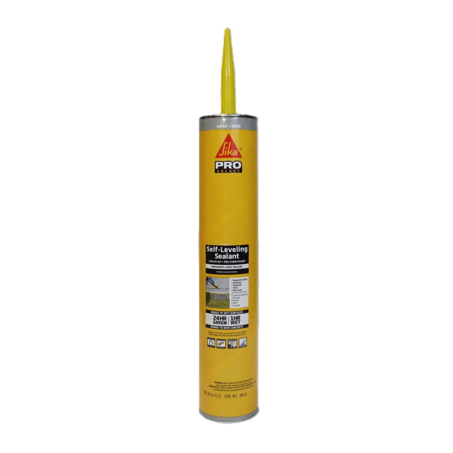 Sika Pro Gray Polyurethane Self-Leveling Sealant 29 oz - Case of 12
