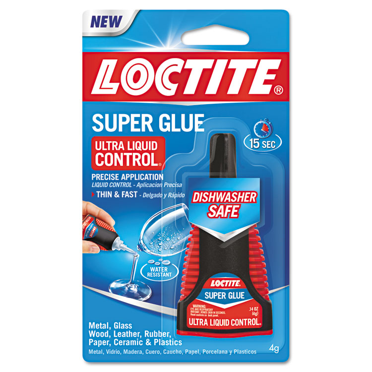 Loctite - Ultra Liquid Control Super Glue, 0.14 oz, Dries Clear