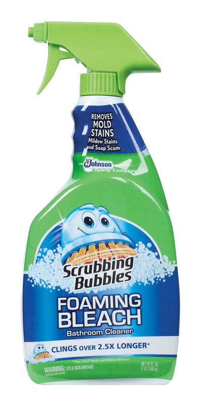 SCRUBBING BUBBLES - Scrubbing Bubbles No Scent Bathroom Cleaner 32 oz Foam - Case of 8