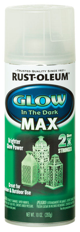 RUST-OLEUM - Rust-Oleum Specialty Matte Green Glow-in-the-Dark Spray Paint 10 oz - Case of 6