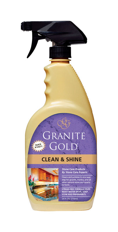 GRANITE GOLD - Granite Gold Citrus Scent Granite Cleaner and Polish 24 oz Liquid - Case of 6