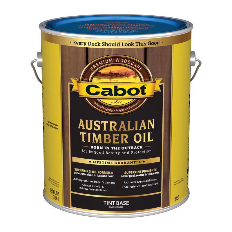 CABOT - Cabot Australian Timber Oil Low VOC Transparent Tintable Tintable Base Oil-Based Australian Timber O - Case of 4