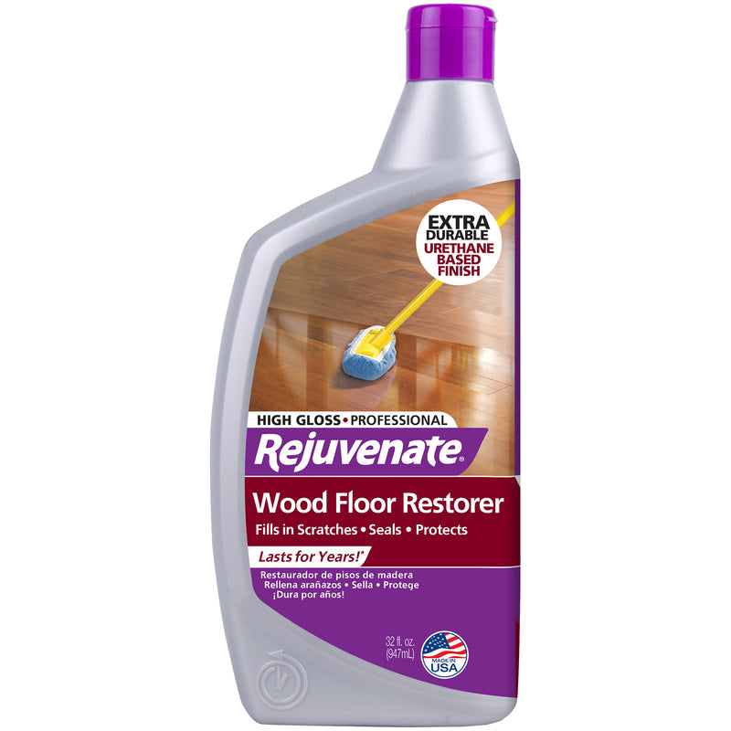 REJUVENATE - Rejuvenate High Gloss Wood Floor Restorer Liquid 32 oz