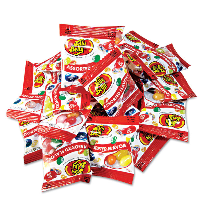 Jelly Belly - Jelly Beans, Assorted Flavors, 300/Carton