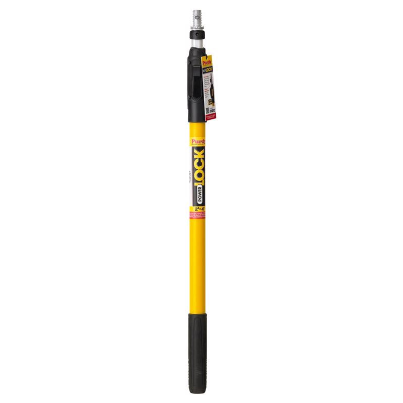 PURDY - Purdy POWER LOCK Telescoping 2-4 ft. L X 1 in. D Fiberglass Extension Pole