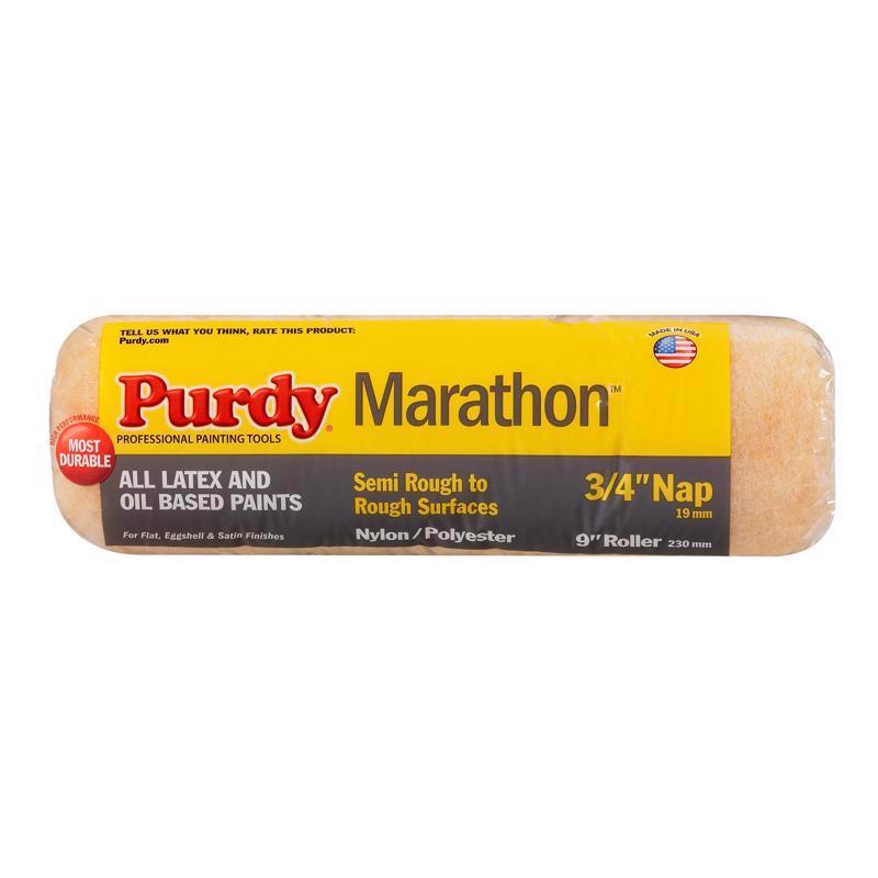 PURDY - Purdy Marathon Nylon/Polyester 9 in. W X 3/4 in. Paint Roller Cover 1 pk