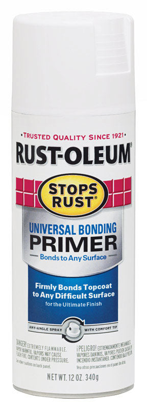 RUST-OLEUM - Rust-Oleum Stops Rust Flat/Matte White Spray Paint 12 oz