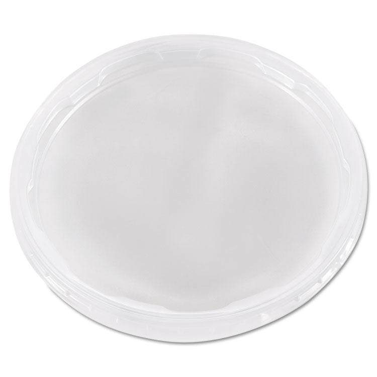 WNA - Deli Container Lids, Plug-Style, Clear, Plastic, 50/Pack, 10 Packs/Carton