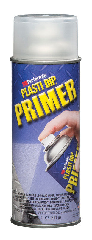 PLASTI DIP - Plasti Dip Primer Flat/Matte Clear Multi-Purpose Rubber Coating 11 oz oz