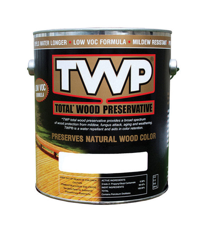 TWP - TWP Dark Oak Oil-Based Wood Preservative 1 gal - Case of 4