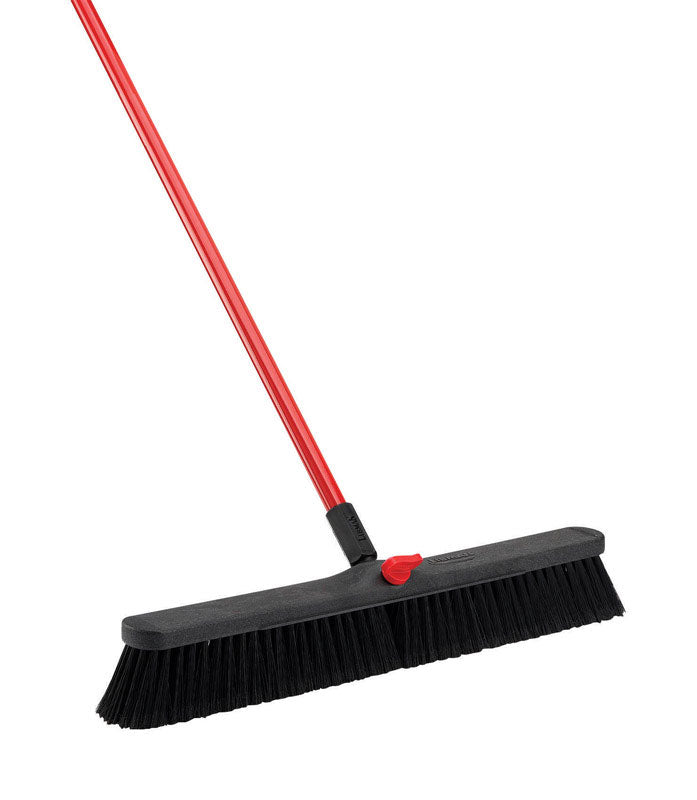 LIBMAN - Libman High Power Polyethylene Terephthalate 24 in. Smooth Surface Push Broom - Case of 4