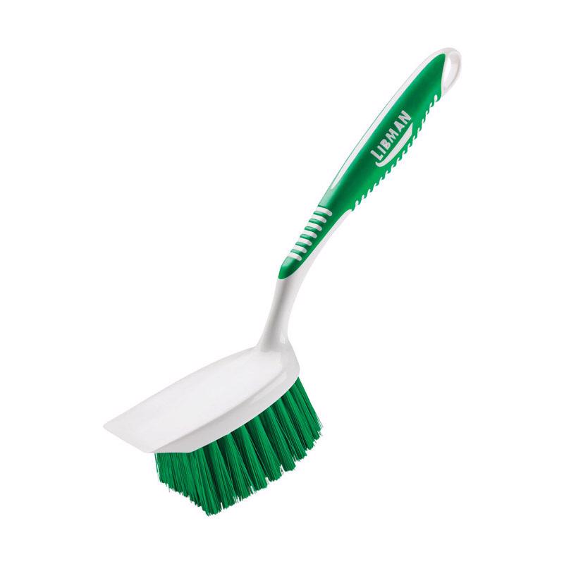 LIBMAN - Libman 5.5 in. W Medium Bristle 7-1/2 in. Plastic/Rubber Handle Scrub Brush - Case of 6