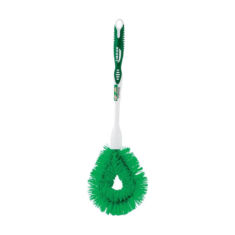 LIBMAN - Libman 5.5 in. W Medium Bristle 11 in. Plastic/Rubber Handle Bowl Brush - Case of 12