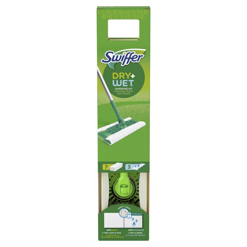 SWIFFER - Swiffer Sweeper Dry + Wet 10 in. W Dry/Wet Sweeping Kit